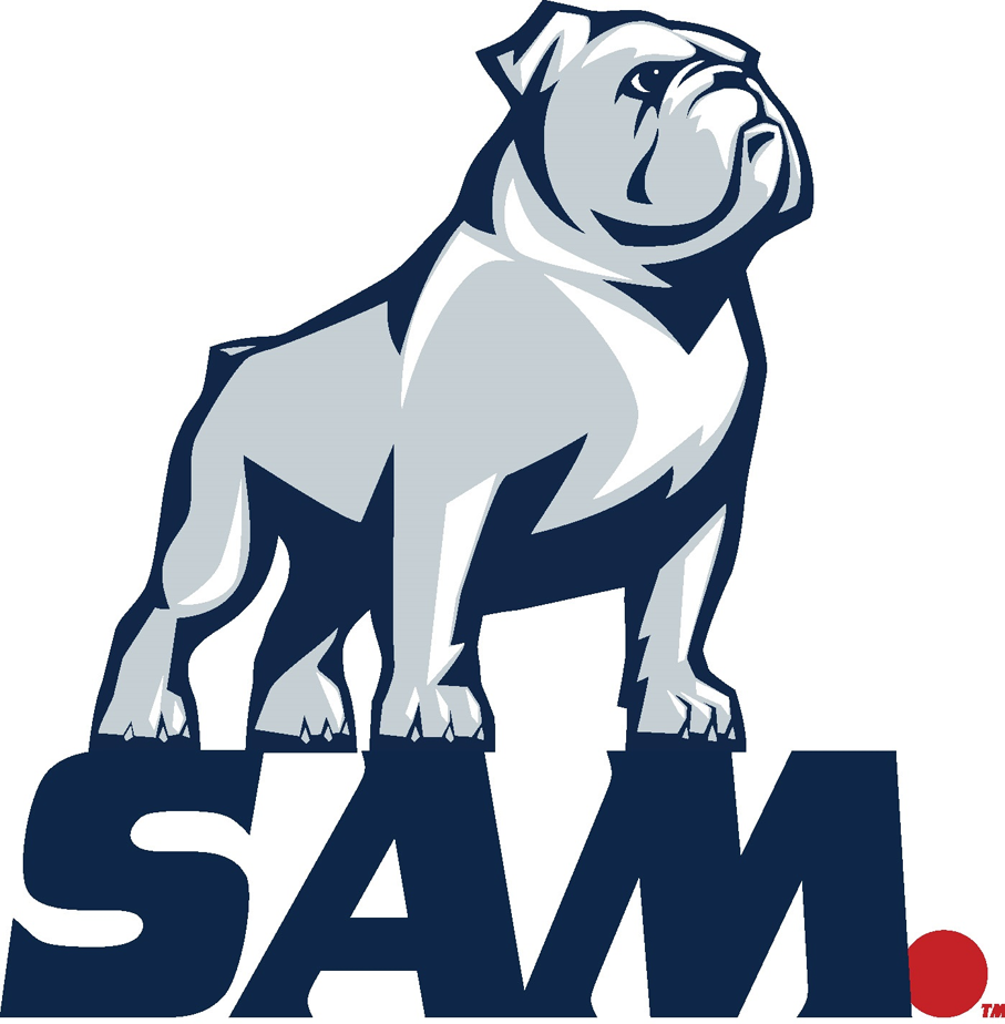 Samford Bulldogs 2016-Pres Secondary Logo diy DTF decal sticker